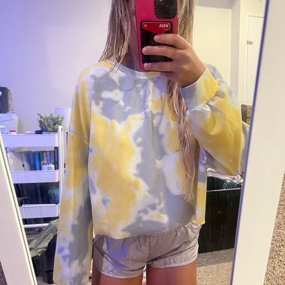 Tie dye crewneck